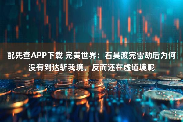 配先查APP下载 完美世界：石昊渡完雷劫后为何没有到达斩我境，反而还在虚道境呢